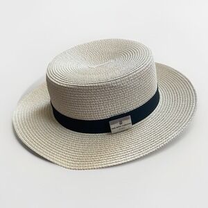 Ritz Carlton Koh Samu Panama Fedora Straw Hat Resort Vacation Summer Beach Sun